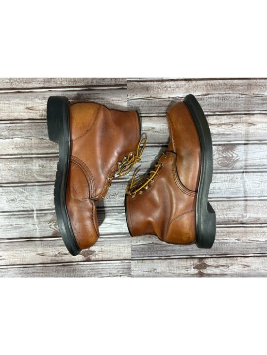 Red Wing  # 4439 Steel Toe Leather Work Boots size 10 D Made In USA main image 8